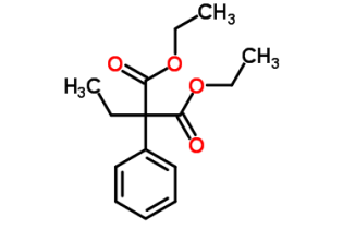 物理化学性质:  cas号:76-67-5 常用中文名:苯基乙基丙二酸二乙酯